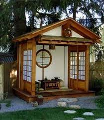 Japanese Tea House Posted Bybdg At 6 03 Am Japanesegardens Japanese Tea House Japanese Bath House Tea House Design