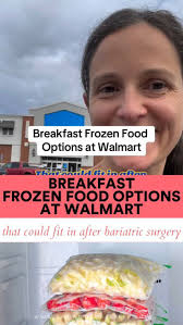 Breakfast Frozen Food Options After Bariatric Surgery