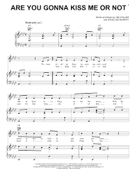 Я правда думаю, что у нас есть шанс, ты поцелуешь меня или нет? Thompson Square Are You Gonna Kiss Me Or Not Sheet Music Pdf Notes Chords Country Score Piano Vocal Guitar Right Hand Melody Download Printable Sku 194082