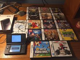 Call Of Duty Nintendo Ds Lite Nintendo Ds Lite Black W 14 Games Lego Mario Cod Works W Boxes Booklets Nintendo Ds Cool Toys Super Mario Bros
