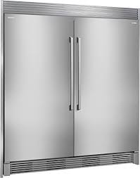 Electrolux frigidaire refrigerator & freezer door handle set white 5304504507. Electrolux Iq Touch 32 Built In All Refrigerator Ei32ar80qs All Freezer Ei32af80qs With Trimkitss2 Buy Online In Dominica At Dominica Desertcart Com Productid 41158516