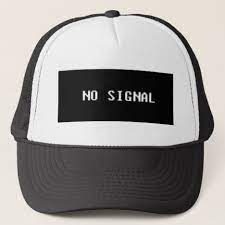 No Signal Hat Zazzle Com In 2021 Hats No Signal Custom Hats