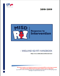 Response To Intervention Misd Rti Framework