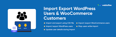 The site owner hides the web page description. Import Export Wordpress Users And Woocommerce Customers Wordpress Plugin Wordpress Org