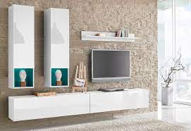 Entdecke möbel & accessoires passend zu deinem stil und. Tecnos Wohnwand Set 5 Tlg 2 Hangeschranke 2 Lowboards Und 1 Wandregal Online Kaufen Otto