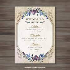 Download Vintag Wedding Menu Template For Free Wedding Menu Template Wedding Bar Menu Template Diy Wedding Menu