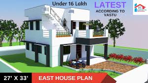Adaptation of plan to suit your chosen type of. 27 27 X 33 Modern East Facing House Design Rk Survey Design Youtube
