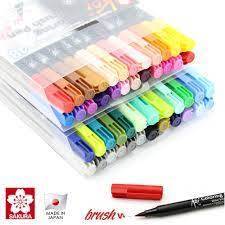 Play coloring games at y8.com. Sakura Koi Coloring Brush Pen 6 Gray 12 24 48 Color Set Flexible Brush Marker Water Color Pen Water Based Ink Painting Supplies Brush Marker Water Color Penkoi Coloring Aliexpress