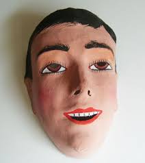 Vintage Paper Mache head