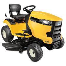 Which brand has the largest assortment of lawn tractors at the home depot? Cub Cadet Xt1 Enduro Lt 42 In 18 Hp Kohler 5400 Series Engine Hydrostatic Drive Gas Riding Lawn Tractor Lt42 The Home Depot