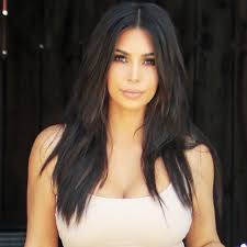 Medium Length Kim K Brown Hair Haircarecentre Celebrity Hair Stylist Hair Kim Kardashian Hair