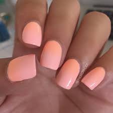Nail Polish Colors That Make You Look Tan Sns Nails Colors Peach Nails Summer Nails Colors Designs