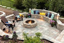 Compare prices before shopping online. Create A Curved Bench Around Your Fire Pit To Maximize Your Space And Add A Touch Of Design Backyard Sanctuary Patio Pavers Design Backyard Fire