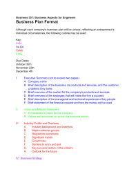 3 how to create a business plan: Business Plan Format