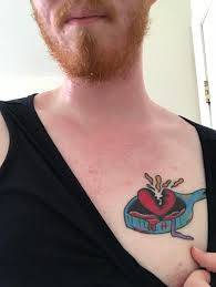1.18 always tattoo + small heart. You Are A Broken Heart Tattoo I Ll Have Forever On My Chest Thefrontbottoms