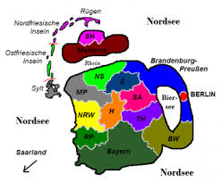 The federal republic of germany, as a federal state, consists of sixteen partly sovereign federated states (german: Liste Der Bundeslander In Deutschland Stupidedia