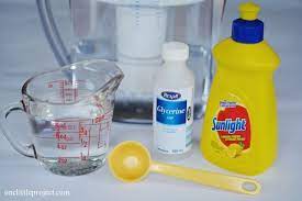 How To Make Bubble Solution How To Make Bubbles Bubble Recipe Homemade Bubble Solution