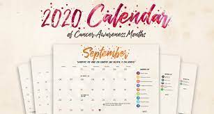 New year's day, global family day; Important Dates For Cancer September 2020 Important Days In September 2020 Here S A Guide On The It Can Be Difficult To Keep Track Of All The Cancer Awareness Dates
