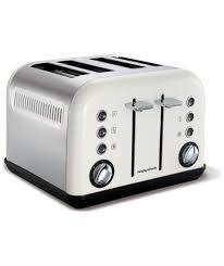 Buy Morphy Richards 242005 Accents 4 Slice Toaster White At Argos Co Uk Your Online Shop For Toasters White Toaster Four Slice Toaster Kitchen Appliances