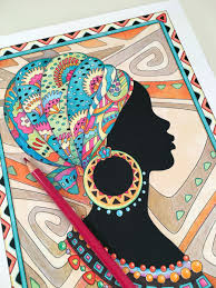 Three simple mixed media painting techniques. Marjorie Sarnat Artist On Twitter African Glamour Coloringbook Original Art Using Mixed Media Will Appear On One Of The Covers Of The Book Https T Co Olwarw7gdt Https T Co Cmaq1mglhq