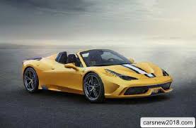 Compare ferrari 458 speciale coupe and audi r8 v10 plus in india. Convertible 2018 2019 Ferrari 458 Speciale Aperta Cars News Reviews Spy Shots Photos And Videos