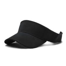 Amazon Com Blank Black Adjustable Visor Clothing Blank Black Outfit Accessories Women Hats Fashion