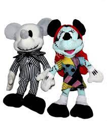 Lots of dolls & action figures to choose from. Mickey And Minnie Nightmare Before Christmas Plush Novocom Top