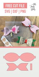 These 3d bows can be made from a wide variety of materials from printer paper and cardstock to felt and even leather. Free Templates Svgs For Faux Leather Hair Bows