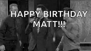 At cakeclicks.com find thousands of cakes categorized into thousands of categories. Happy Birthday Matt Gifs Tenor