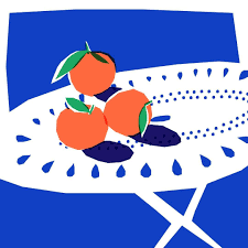 Tropicana Still Life Illustration Artwork Orange Fruits Summer Provence South France Ma Fruit Illustration Illustration Art Illustrations And Posters