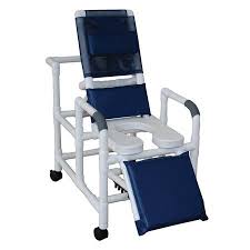 Mjm International 193 Ssde Reclining Shower Chair With Soft Seat Walmart Com In 2020 Shower Chair Shower Wheelchair Shower Seat