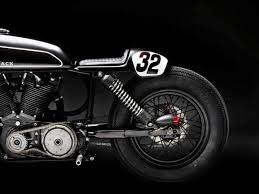 racing cafe harley sportster club black 2 by wrenchmonkees カフェレーサー バイク レーサー