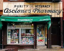 Ascione S Pharmacy In East Harlem Pharmacy Store Front Store Fronts
