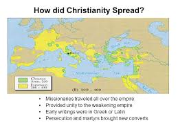 In map 3 christianity remained popular even though a empire came to an end. The Roman Empire And The Rise Of Christianity Ppt Video Online Download