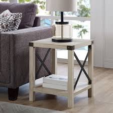 Modern Farmhouse White Oak Side Table White Oak Side Table Oak Side Table Square Side Table Wood