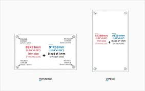It looks dwarfed against the white background, so you increase the font size. Business Card Font Size Guide