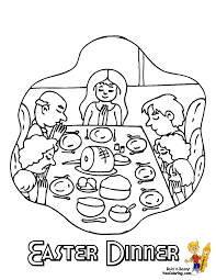 Saying a blessing at meals is a quiet way to reflect as a family and to show gratitude. Festive Easter Coloring Easter Activities Free Kids Easter