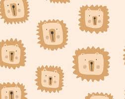 Tessuto faccia di leone, tessuto animale dello zoo della giungla, tessuto  tagliato su misura, cotone trapuntato, bambù, maglia a coste, tessuto  boardshort, tela, tessuto da bagno