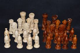 Duncan Chess Set Ceramic Chessmen Mid Century Chess Pieces Chess Set Mid Century Ceramics Ceramics Having a vintage set chess or pieces not only makes your set a conversation piece, it also makes it a highly valued collectable you can cherish for years to come.