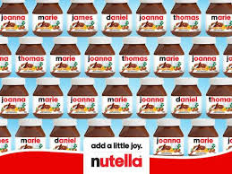 These nutella jars with labels that could be customized with a name of your choice would make the perfect gift for fans of this yummy spread. Nutella Rejects Personalised Jar For Girl Named Isis
