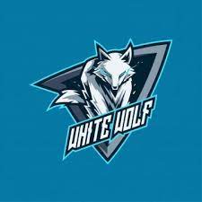 White Wolf Esports Gaming Logo Abstract Logo Animal Logo Art Logo
