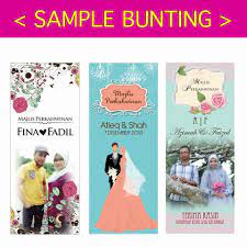 Saya cuma pengen menolong ibu daripada ibu berusaha sendiri kata gw sambil merusaha mendekatinya. Sample Bunting Ni Antara Kad Kahwin Idea Grafik Facebook