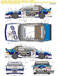 Tamiya 1/24 volvo 850 saloon btcc for sale online | ebay. Sk Decals Marking Livery 1 24 Scale Volvo 850 Saloon Sponsored By Q8 Oils 9 15 Rickard Rydell Se British Touring Car Championship Btcc 1995 For Tamiya Reference Tam24168 Ref Sk 24019 Spotmodel
