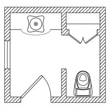 Sink, toilet and tub shower combo or luxury shower. 21 Bathroom Floor Plans For Better Layout