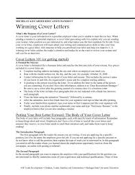 Stevens & associates, a national career management and outp. Winning Cover Letters Michigan State 4 H Michigan State University
