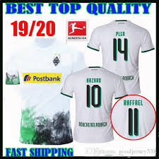 Direkt im bundesliga fanshop des don pallone. 2021 19 20 Borussia Monchengladbach Jersey 2019 Home Hazard Ginter Football Shirt Raffael Plea Elvedi Zakaria Football Uniform Sales From Goodjersey538 19 68 Dhgate Com