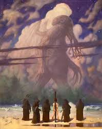 The Giant Lovecraft Art Cthulhu Art Lovecraftian Horror