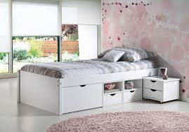 Lit hermes 80x200 cm en blanc. Lit Fonctionnel 90x200cm Till Ton Blanc Sb Meubles Discount