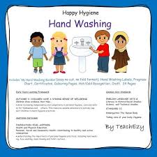 Hand Washing Happy Hygiene Eylf Outcome 3 2 Children Take
