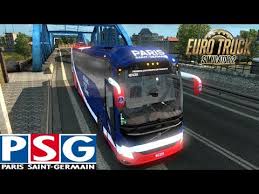 Book psg starcoachliner bus tickets online at easybook malaysia. Euro Truck Simulator 2 Paris Saint Germain Bus Volvo 9800 Ets 2 Psg Bus Skin Youtube